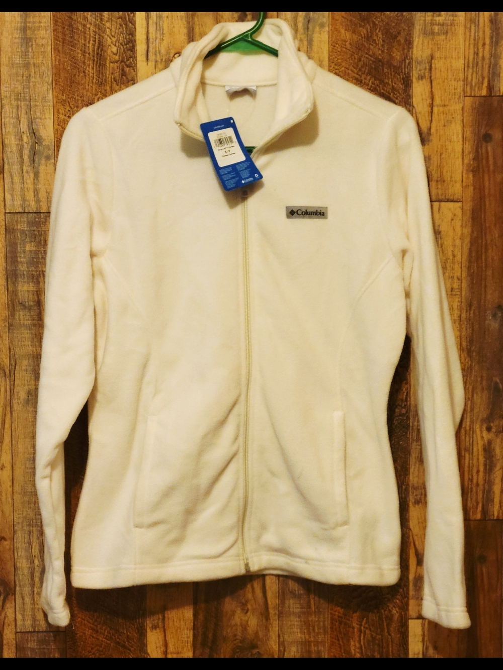 Columbia Women’s Cream Fleece Full‑Zip Jacket